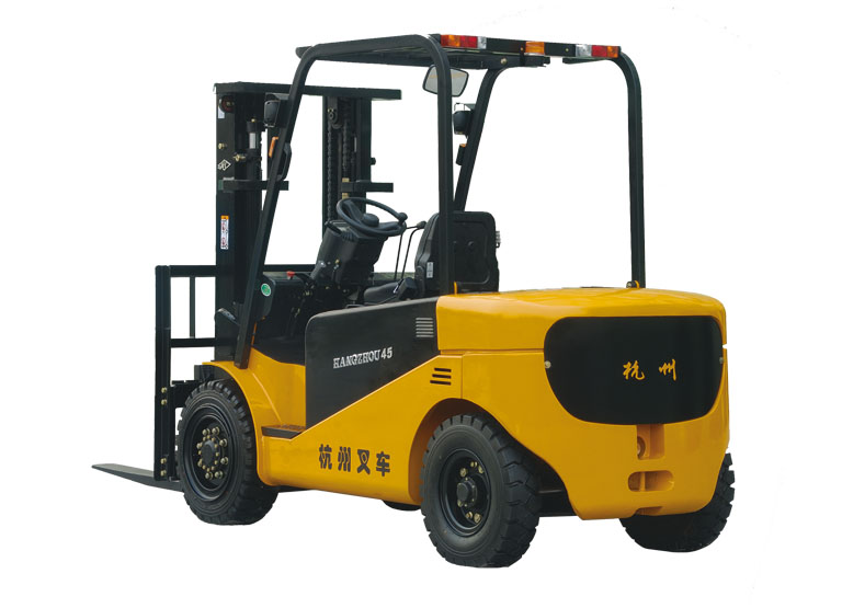 J系列4-5噸（四支點(diǎn)）蓄電池叉車(chē)