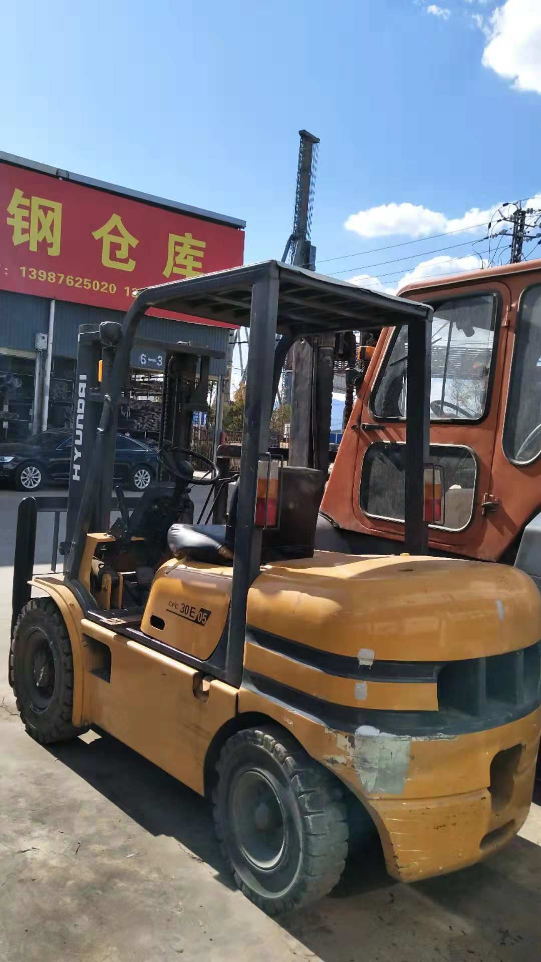 現代漢拿3噸標配叉車
